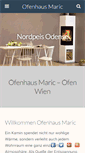 Mobile Screenshot of ofenhaus-maric.at